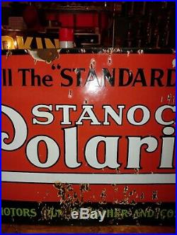 Stanocola Polarine Motor Oil Sign