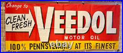 VEEDOL Banner, Motor Oil, Pennsylvania, Flying A, Tydol, Flying V, Tidewater
