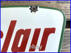 VINTAGE SINCLAIR DINO GASOLINE 12x8.5 GAS MOTOR OIL PUMP STATION PORCELAIN SIGN VINTAGE SINCLAIR DINO GASOLINE 12x8.5 GAS MOTOR OIL PUMP STATION PORCELAIN SIGN
