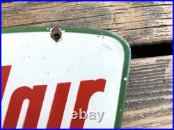 VINTAGE SINCLAIR DINO GASOLINE 12x8.5 GAS MOTOR OIL PUMP STATION PORCELAIN SIGN VINTAGE SINCLAIR DINO GASOLINE 12x8.5 GAS MOTOR OIL PUMP STATION PORCELAIN SIGN