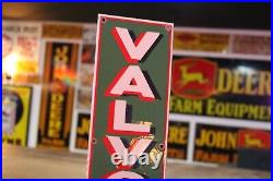 Valvoline Motor Oil Dealer Porcelain Metal Sign Gas Oil Ford Chevy Pennzoil Coke