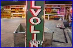 Valvoline Motor Oil Dealer Porcelain Metal Sign Gas Oil Ford Chevy Pennzoil Coke