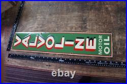 Valvoline Motor Oil Dealer Porcelain Metal Sign Gas Oil Ford Chevy Pennzoil Coke