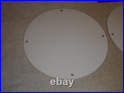 Vintage 1936 Shell & Texas Pacific Motor Oil & Gasoline Porcelain Metal Sign Lot