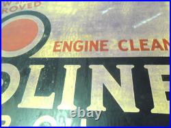 Vintage 1947 Havoline Motor Oil Tin Sign 21.5 X 11 South Carolina Find