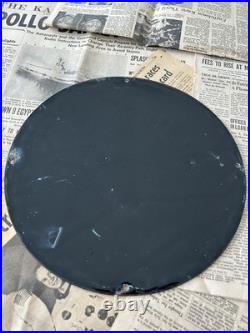 Vintage 1947 Star Pennsylvania Motor Oil 12 Inch Porcelain Enamel Sign