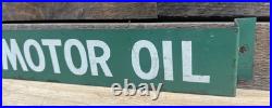 Vintage 22 Quaker State Motor Oil Metal Advertising Sign/Door Push Rack Sign Vintage 22 Quaker State Motor Oil Metal Advertising Sign/Door Push Rack Sign