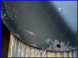 Vintage 8 Scout Service Motor Oil Sales & Service Gasoline Pump Porcelain Sign