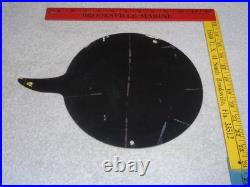 Vintage Alemite Pennsylvania Motor Oil Lubester 1' Porcelain Metal Gasoline Sign