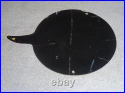 Vintage Alemite Pennsylvania Motor Oil Lubester 1' Porcelain Metal Gasoline Sign