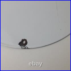 Vintage American Gasoline Sign Gas Motor Oil Pump Plate Porcelain Sign