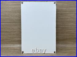 Vintage Audi Porcelain Dealership Sign Gas Station Pump Plate Motor Oil Service