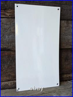 Vintage Bardahl Top Motor Oil Porcelain Sign, Fights Grime 18×10