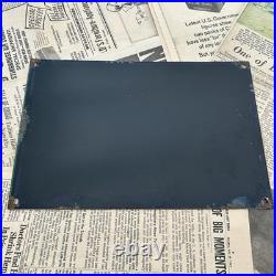 Vintage Castrol Motor Oil French 8x12 Inches Porcelain Enamel Sign