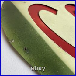 Vintage Castrol Motor Oil Wakefield Large Metal Advertising Sign 23 IN Layered