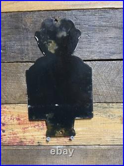 Vintage Certified Used Cars Porcelain Sign Gas Pump Plate Motor Oil Auto Sales Vintage Certified Used Cars Porcelain Sign Gas Pump Plate Motor Oil Auto Sales