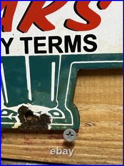 Vintage Certified Used Cars Porcelain Sign Gas Pump Plate Motor Oil Auto Sales Vintage Certified Used Cars Porcelain Sign Gas Pump Plate Motor Oil Auto Sales