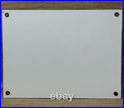 Vintage Cushman Motor Scooter Porcelain Sign Gas Station Motor Oil