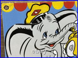 Vintage Diamond D-x Dumbo Porcelain Sign Motor Oil Gas Station Gasoline Service