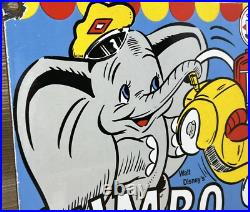 Vintage Diamond D-x Dumbo Porcelain Sign Motor Oil Gas Station Gasoline Service