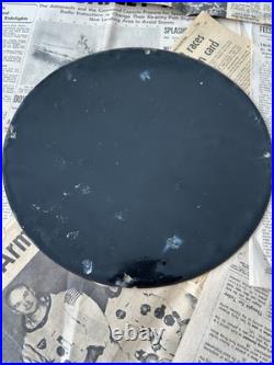 Vintage Dodge Motor Vehicles Gas Oil Auto Shop 12 Inch Porcelain Enamel Sign