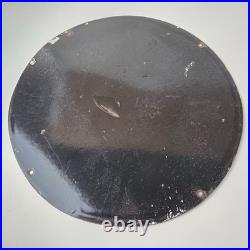 Vintage Ford Battery Sign Gas Motor Oil Pump Automotive Service Porcelain Sign