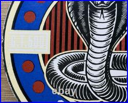 Vintage Ford Shelby Cobra Porcelain Dealership Sign Gas Station Pump Plate Oil Vintage Ford Shelby Cobra Porcelain Dealership Sign Gas Station Pump Plate Oil