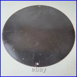 Vintage Gulf Racing Sign Service Station Gas & Motor Oil Pump Service Sign