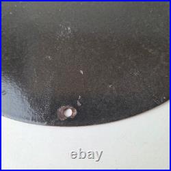 Vintage Gulf Racing Sign Service Station Gas & Motor Oil Pump Service Sign