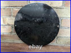 Vintage Guyler Motor Oil Porcelain Gas Station Pump Sign 12