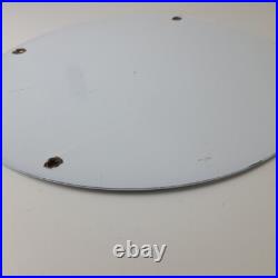 Vintage Hancock Gasoline Sign Gas Motor Oil Pump Plate Porcelain Sign Vintage Hancock Gasoline Sign Gas Motor Oil Pump Plate Porcelain Sign