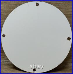 Vintage Lion Gasoline Porcelain Sign Gas Station Pump Plate Motor Oil