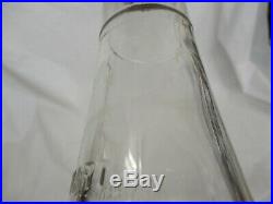Vintage Mobil oil AF Motor Oil Gas Station Glass Bottle Jar Can Sign