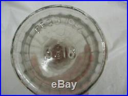 Vintage Mobil oil AF Motor Oil Gas Station Glass Bottle Jar Can Sign