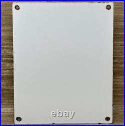 Vintage Mobilgas Porcelain Sign Dealership Gas Station Mobil Motor Oil Gargoyle