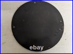 Vintage Mobiloil Gasoline & Motor Oil Porcelain Gas Pump Sign Mobil Mobilgas