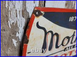 Vintage Mother Penn Porcelain Sign Old Pennsylvania Motor Oil Garage Service 28 Vintage Mother Penn Porcelain Sign Old Pennsylvania Motor Oil Garage Service 28