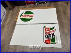 Vintage NOS Castrol GTX Motor Oil Sign
