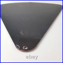 Vintage Oilzum Motor Oils Sign Porcelain Gas Pump Orange Triangle Sign