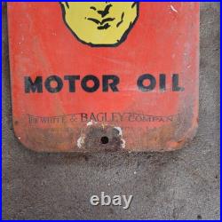 Vintage Oilzum Motor Race Old Us Gasoline Oil Gas Pump Enamel Porcelain Sign Vintage Oilzum Motor Race Old Us Gasoline Oil Gas Pump Enamel Porcelain Sign