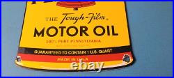 Vintage Pennzoil Porcelain Sign Motor Oil Can Porcelain Pennsylvania Sign Vintage Pennzoil Porcelain Sign Motor Oil Can Porcelain Pennsylvania Sign