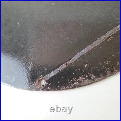 Vintage Power Lube Gasoline Sign Tiger Motor Oil Gas Porcelain Sign