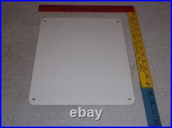 Vintage Power-lube Motor Oil Tiger 12 Porcelain Metal Gasoline Sign Powerine Co