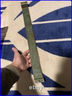 Vintage Quaker State Motor Oil Door Pull Push Sign Original Antique Gas Station