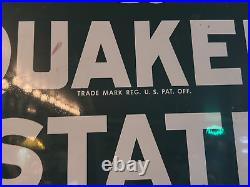 Vintage Quaker State Motor Oil sign Donasco #3/82 made