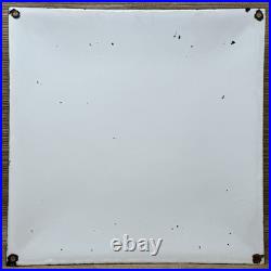 Vintage Richfield Gasoline Porcelain Sign Gas Station Pump Plate Motor Oil