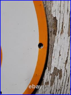 Vintage Royal 76 Gasoline Porcelain Sign Old Gas Pump Plate Motor Oil Advertisin Vintage Royal 76 Gasoline Porcelain Sign Old Gas Pump Plate Motor Oil Advertisin