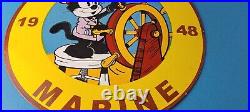 Vintage Shell Gasoline Sign Felix Gas Pump Service Automobile Motor Oil Sign