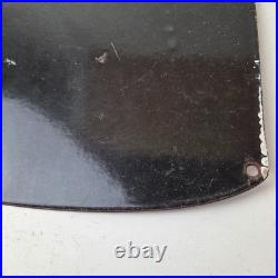 Vintage Shell Gasoline Sign Outboard Motor Oil Can Gas Pump Porcelain Sign