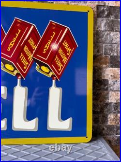 Vintage Shell Motor Spirit Oil Heavy Metal Sign 24x16(60x40 cm) Vintage Shell Motor Spirit Oil Heavy Metal Sign 24x16(60x40 cm)